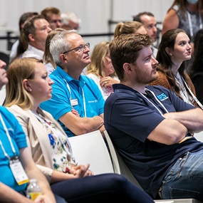 IFT FIRST audience listening intently to panel discussion