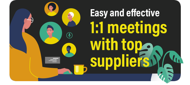 FIRST Solution Exchange: Meet with top suppliers