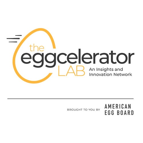 The Eggcelerator Lab An Insights and Innovation Network Brought to you by American Egg Board logo